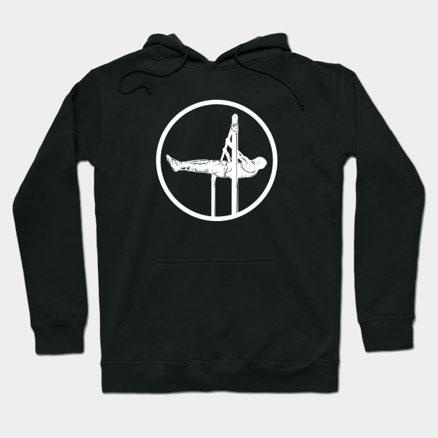 Front Lever - STREET STRENGTH Hoodie by Speevector